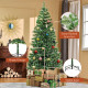 7FT Indoor Christmas Tree Artificial Decoration Xmas Gift with Metal Stand Branch Tips