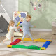 AIYAPLAY 12PCs Kids Balance Beam Stepping Stones w/ Non-Slip Foot Pads