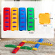 AIYAPLAY 12PCs Kids Balance Beam Stepping Stones w/ Non-Slip Foot Pads