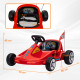 AIYAPLAY 6V Electric Go Kart for Kids with Music, Light, Horn, for 3-5 Years, Red