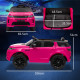 AIYAPLAY Land Rover Discovery Sport Licensed 12V Kids Ride on Car w/ Remote Control, Lights Music Horn, for 3-6 Years Pink