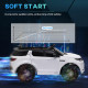 AIYAPLAY Land Rover Discovery Sport Licensed 12V Kids Ride on Car w/ Remote Control, Lights Music Horn, for 3-6 Years White