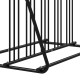 DURHAND Bike Stand, Double-sided Bike Rack for 6 Bicycles, Bike Floor Stand for Kids/Mountain/Road Bikes, Garage Indoor Outdoor 