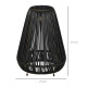 Outsunny Three-Level Solar Powered Rattan Lamp - Black