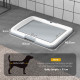 PawHut Dog Toilet Tray for Training Dogs, Dog Litter Tray for Indoor, Outdoor, 63 x 49 x 6cm