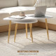 Set of Two Scandinavian-Style Coffee Tables - White