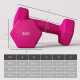 SPORTNOW Set of 6 Hex Dumbbells, Weights Pair with Non-Slip Grip, Home Gym Fitness Training Equipment, 2 x 3kg, 2 x 4kg, 2 x 5kg