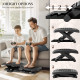 Three-Level, Multi-Angle Massage Footrest - Black