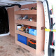 11sqm Black Van Lining, Glue &amp; Ford Transit Custom Rack