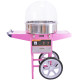 KuKoo Candy Floss Machine with Cart &amp; Protective Dome