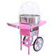 KuKoo Candy Floss Machine with Cart &amp; Protective Dome