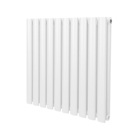 Oval Column Radiator – 600mm x 600mm - White