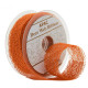 Orange Deco Web Ribbon (38mm x 20m)