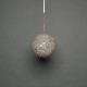 Champagne Glitter Bauble (8cm)