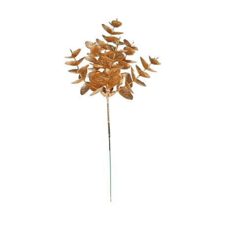 Metallic Champagne Eucalyptus Pick (H25cm)