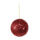 Red Glitter Bauble (Dia12cm)