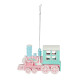 Pastel Train Hanging Decoration (7.5cm)