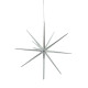 Star Hanging Decoration - Silver (20cm)