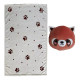 2-in-1 Blankeazzz Plush Toy &amp; Travel Blanket - Adoramals Ru the Red Panda