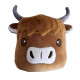 2-in-1 Blankeazzz Plush Toy &amp; Travel Blanket - Highland Coo