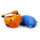 2-in-1 Swapseazzz Travel Pillow and Plush Toy - Finley the Clownfish Adoramals Ocean