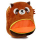 Adoramals Red Panda Plush Rucksack Backpack