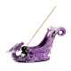 Ashcatcher Incense Burner - Enchanted Nightmare Dragon Crystal Orb