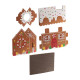 Cardboard Cat Den Playhouse - Christmas Gingerbread House