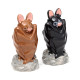 Ceramic Salt &amp; Pepper Set - Bat