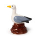 Ceramic Salt &amp; Pepper Set - Seagull Buoy