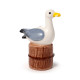 Ceramic Salt &amp; Pepper Set - Seagull Buoy