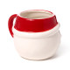 Ceramic Shaped Head Mug - Christmas Santa Head