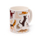 Collectable Porcelain Mug - Feline Fine Cats