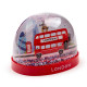 Collectable Snow Storm (Large) - London Souvenir London Bus