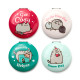 Compact Mirror - Get Ready for Christmas Pusheen the Cat