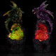 Crystal Cavern LED Dark Legends Dragon Figurine