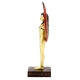 Decorative Gold Egyptian Winged Standing Isis Figurine