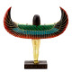 Decorative Gold Egyptian Winged Standing Isis Figurine