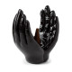 Decorative Incense Cone Burner - Mantric Hand/Tarot Hand Open Palms