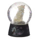 Dream Protector - Protector of the North Wolf Snow Globe