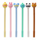 Erasable Pen with PVC Topper - Cute Animals