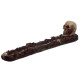 Fantasy Skulls and Roses Incense Burner Ashcatcher