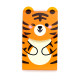 Flip Open Shaped Memo Pad - Adoramals Tiger