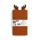 Flip Open Shaped Memo Pad - Christmas Festive Friends Rudolf