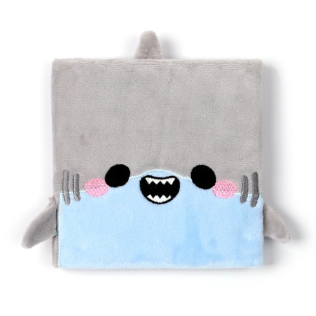 Fluffy Plush Notebook - Adoramals Shark