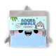 Fluffy Plush Notebook - Adoramals Shark