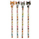 Fun Cat Pencil and Eraser Set