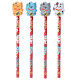 Fun Lucky Cat Maneki Neko Pencil and Eraser Set