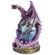 Geode LED Dark Legends Dragon Figurine