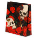 Gift Bag (Extra Large) - Skulls and Roses Red Roses